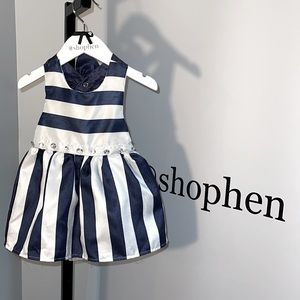 Nicole Miller Stripe Dress sz/12m